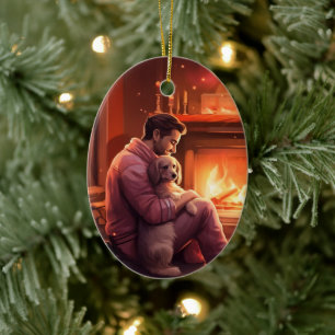 De Cerámica Adorno conmemorativo para mascotas, regalo para ma