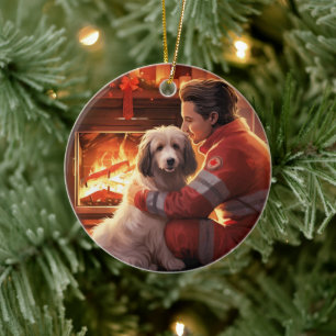 De Cerámica Adorno conmemorativo para mascotas, regalo para ma