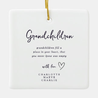 De Cerámica Adorno conmemorativo para nuevos abuelos Abuela Ab