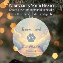 De Cerámica Adorno conmemorativo personalizado para mascotas -