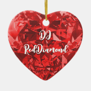 De Cerámica Adorno dj RedDiamond