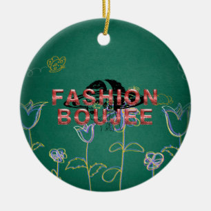 De Cerámica Adorno Fashion Boujee