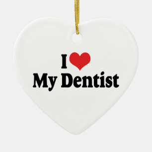 De Cerámica Adorno Me Ama Mi Dentista