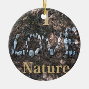 De Cerámica Adorno Me Encanta la Naturaleza