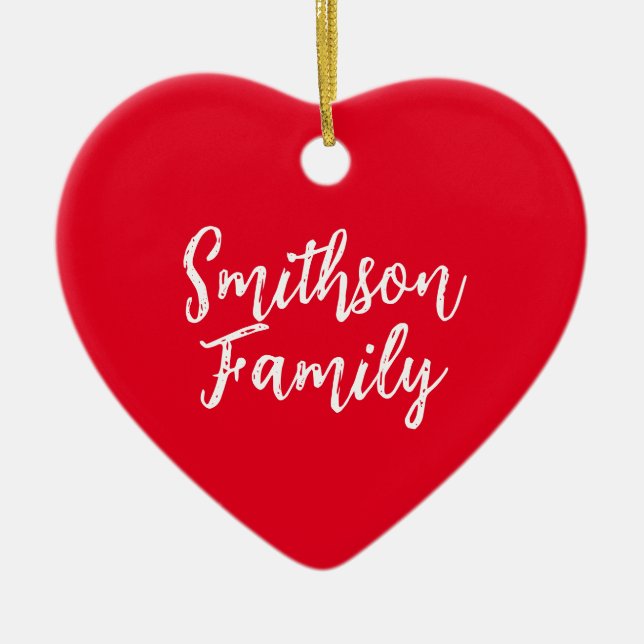 De Cerámica Adorno personalizado (Frente)