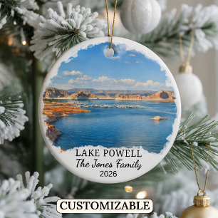 De Cerámica Adorno Personalizado del Lago Powell, Utah Persona