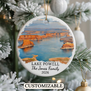 De Cerámica Adorno Personalizado del Lago Powell, Utah Persona