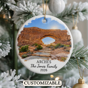De Cerámica Adorno Personalizado del Parque Nacional Arches, U