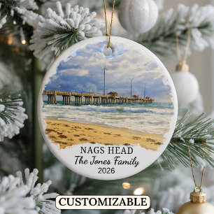 De Cerámica Adorno Personalizado para Nags Head, Carolina del 