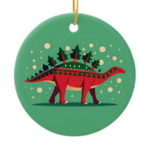 Adorno Stegosaurus Evergreen Delight