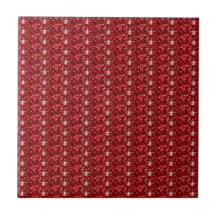 De Cerámica Azulejo Brillo Rojo Oscuro