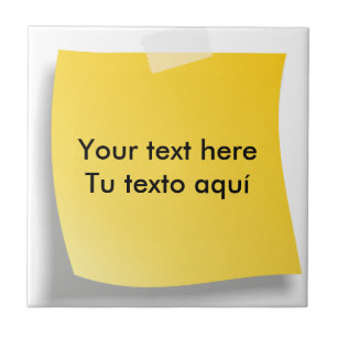 De Cerámica Azulejo post-it