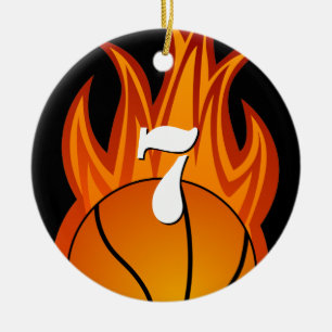 De Cerámica Baloncesto - adorno personalizado