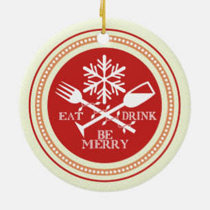 De Cerámica color personalizado comer bebida ser alegre adorno