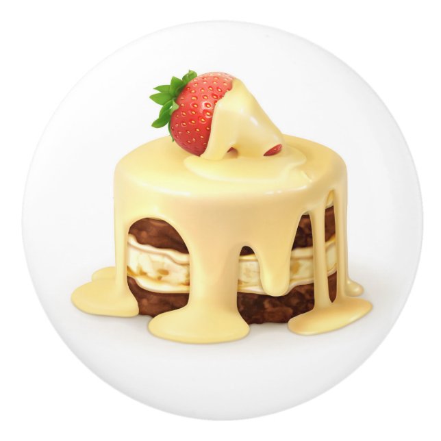 De Cerámica Pomo del cajón (Anverso)