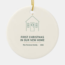 Primer Navidad en Nuestra Nueva Casa Adorno 2026