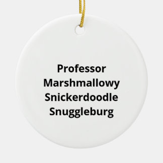 De Cerámica SnuggleNames: Adorno Personalizado con el Nombre d