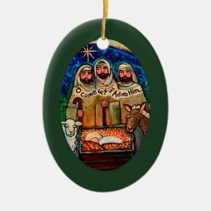 De Cerámica Tres Pastores, Vengan, Adoremos Su Adorno