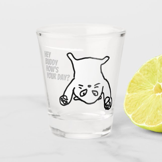 De Chupito hora feliz Vaso (Anverso)