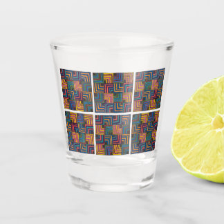 De Chupito Vaso geométrico Jazzy Riff
