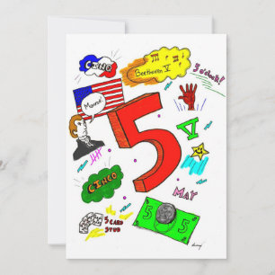 De cinco invitaciones