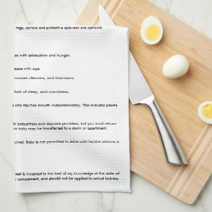 De Cocina Bebé MSDS. paño divertido del burp