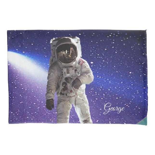 De Cojín Astronauta Funda Pillow (Anverso)