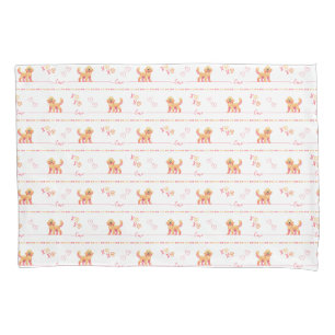 De Cojín Doodle Doodle Dog Love Pillow Funda
