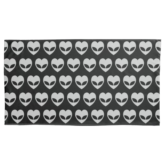 De Cojín Funda Alien Love Heart Pillow (Anverso-izquierdo)