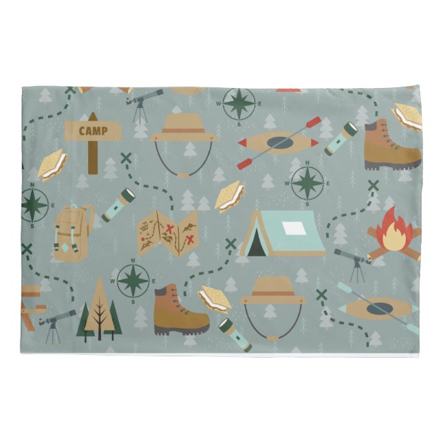 De Cojín Funda Camping Adventure Pillow (Reverso)