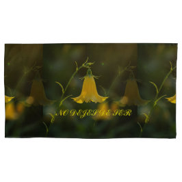 De Cojín Funda Flor Campana Amarilla