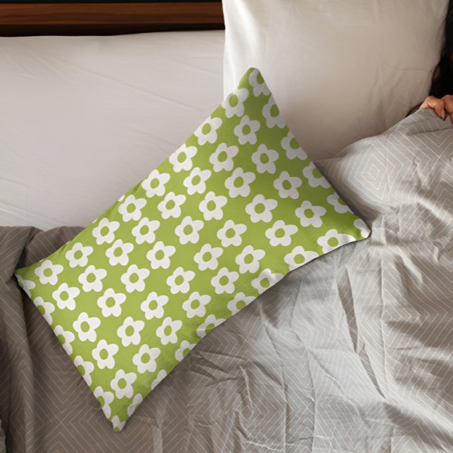 De Cojín Funda Kelly Green Floral Pillow (Subido por el creador)