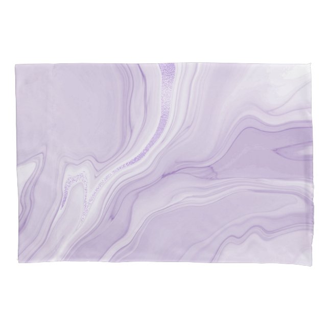 De Cojín Funda Lilac Marble Pillow (Anverso)