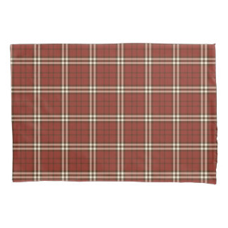 De Cojín Funda Red Tartan Pillow