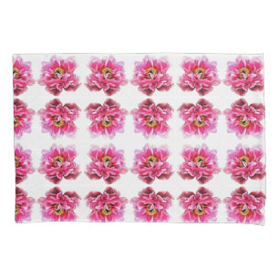 De Cojín Pillow Funda Peonies rosados