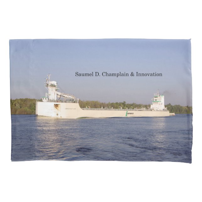 De Cojín Samuel D. Champlain & Innovation pillow funda (Anverso)