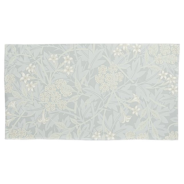 De Cojín William Morris Faded Jasmine Pillow Funda (Anverso)
