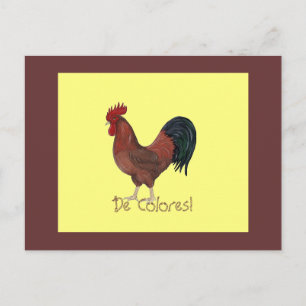 ¡De Colores! Postal