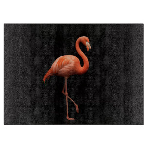 De Cortar Black 4 Luxe Cristal tabla Flamingo Rosa