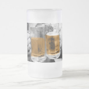 De Cristal Esmerilado ¡Alegrías! Taza