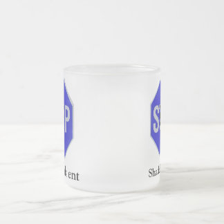 De Cristal Esmerilado BLUShadeTree heló la TAZA