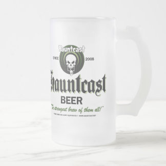 De Cristal Esmerilado Hauntcast heló la taza