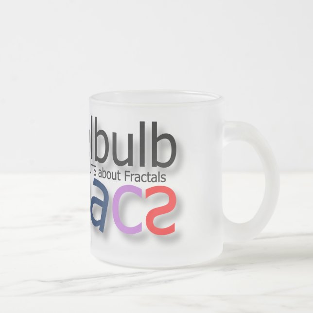 De Cristal Esmerilado La última taza helada (Derecha)