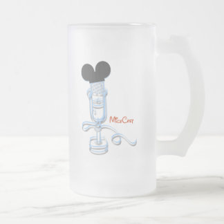 De Cristal Esmerilado MiceCast heló la taza