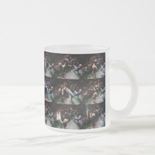 De Cristal Esmerilado Mosh la taza