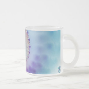 De Cristal Esmerilado Niño espiral - taza