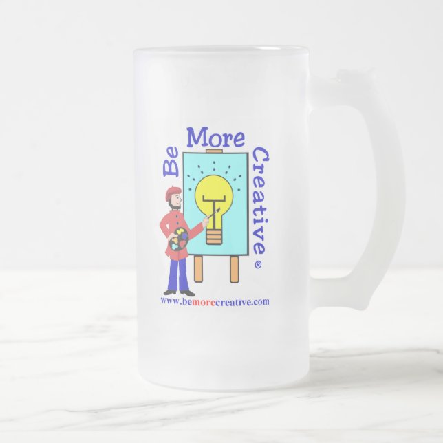 De Cristal Esmerilado Sea una taza más creativa (Derecha)