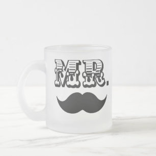 De Cristal Esmerilado Sr. - taza helada