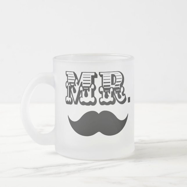 De Cristal Esmerilado Sr. - taza helada (Izquierda)