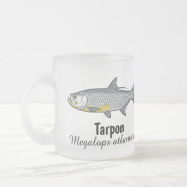 De Cristal Esmerilado Tarán blanco Taza escarchada por SciPerspective
